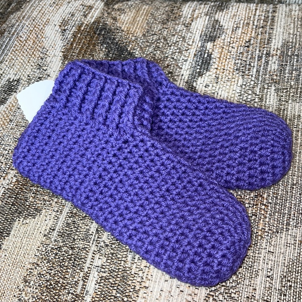Women’s Crochet Slipper Socks-Handmade❤️